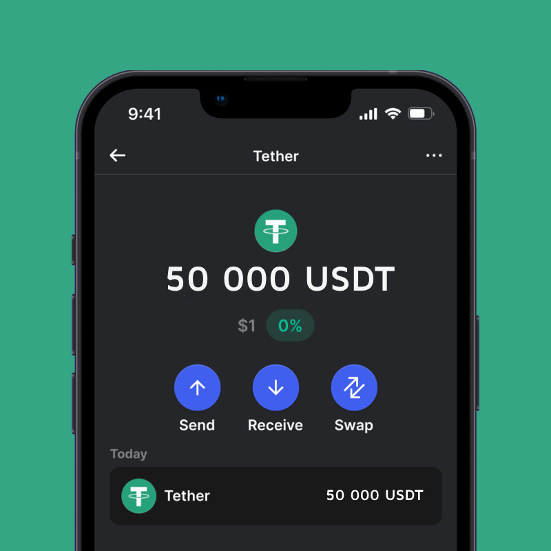 50000 USDT - Trust Wallet