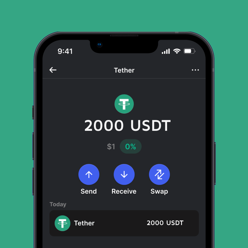 $2000 USDT Wallet Available